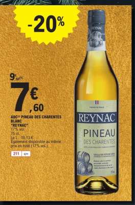 ADC*P PINEAU DES CHARENTES BLANC "REYNAC"