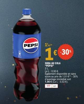 Soda au Cola 'Pepsi'