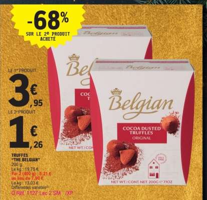 TRUFFES 'THE BELGIAN'