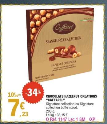 Chocolats Hazelnut Creations Caffarel