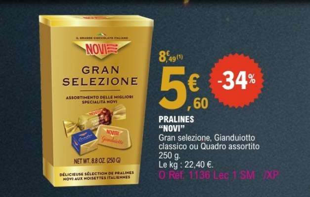 PRALINES "NOVI"