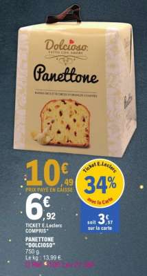 Panettone "Dolcioso"