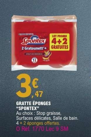 Gratte Eponges Spontex