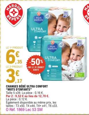Changes Bébé Ultra Confort 'Mots d'Enfants'