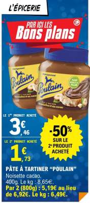 Pâte à Tartiner Poulain