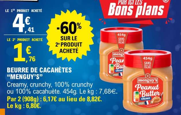 Beurre de Cacahuètes 'Menguy's'