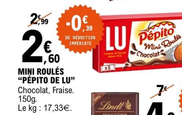 MINI ROULÉS “PEPITO DE LU”