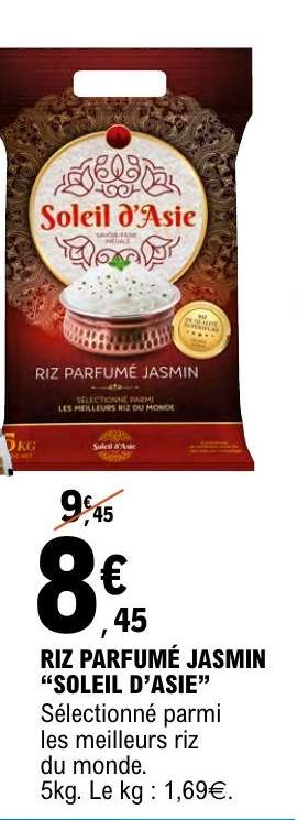 RIZ PARFUMÉ JASMIN "SOLEIL D’ASIE"