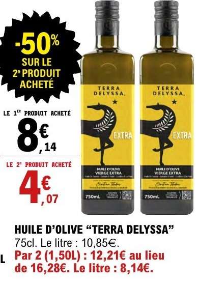 Huile d'olive TERRA DELYSSA
