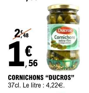 CORNICHONS "DUCROS"