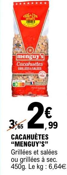 CACAHUÈTES 'MENGUY'S'