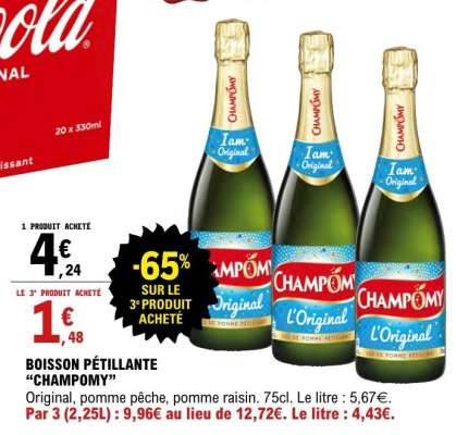 BOISSON PÉTILLANTE “CHAMPOMY”