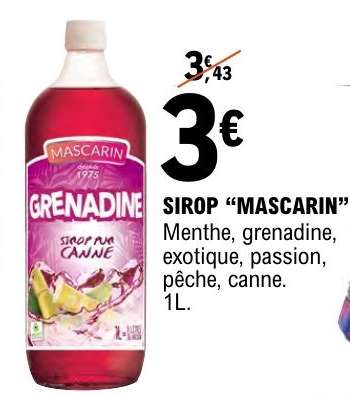 SIROP “MASCARIN”