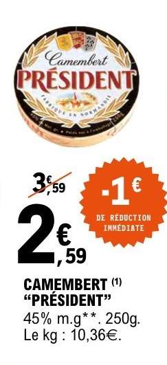 Camembert Président