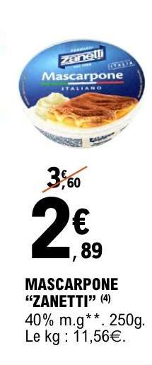 Mascarpone "Zanetti"