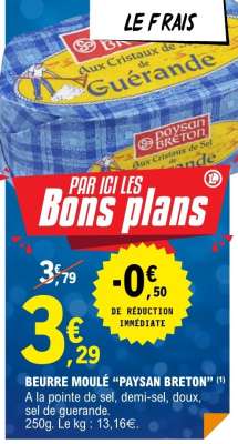 Beurre Moulé Paysan Breton