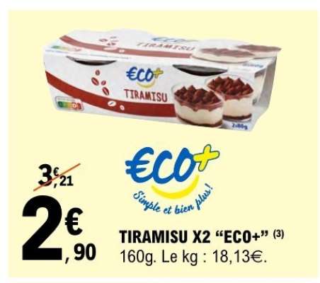 TIRAMISU X2 “ECO+”