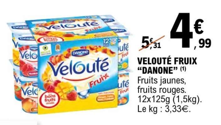 VELOUTÉ FRUIX “DANONE”