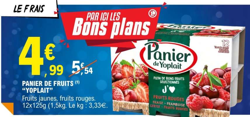 Panier De Fruits Yoplait