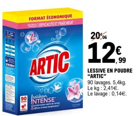 LESSIVE EN POUDRE “ARTIC”