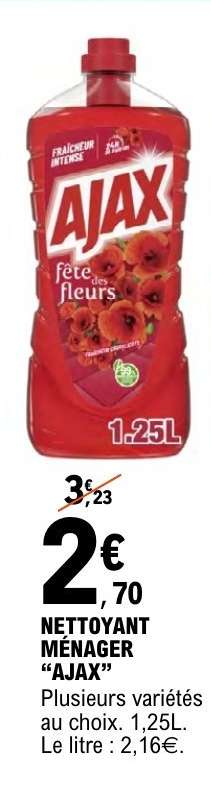 NETTOYANT MENAGER AJAX