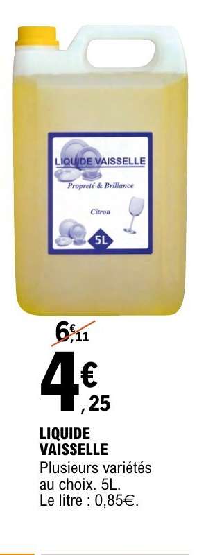Liquide vaisselle