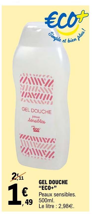 GEL DOUCHE "ECO+"