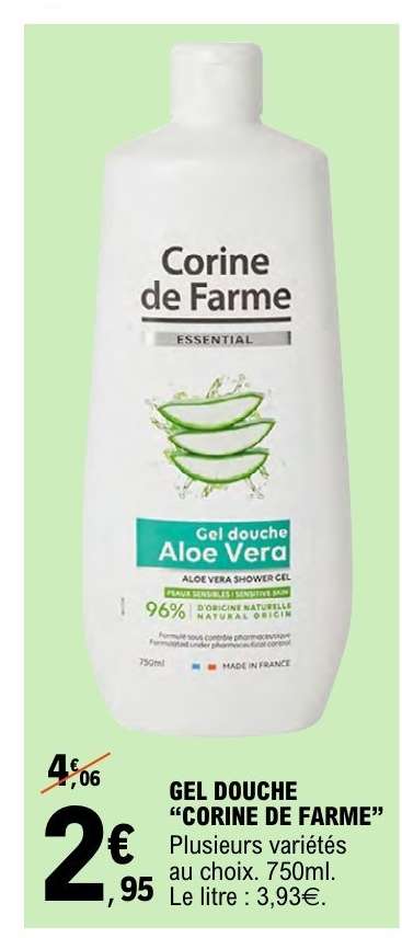 GEL DOUCHE “CORINE DE FARME”