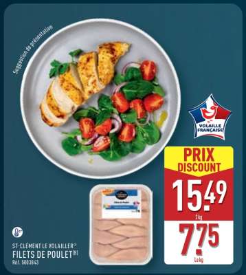 ST-CLÉMENT LE VOLAILLER FILETS DE POULET