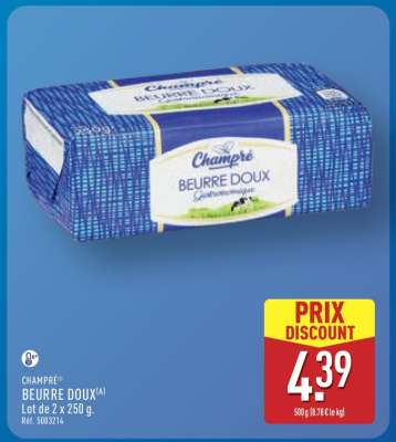 CHAMPRÉ BEURRE DOUX