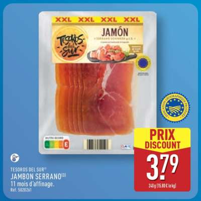 TESOROS DEL SUR® JAMBON SERRANO