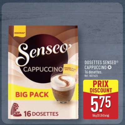 DOSETTES SENSEO® CAPPUCCINO