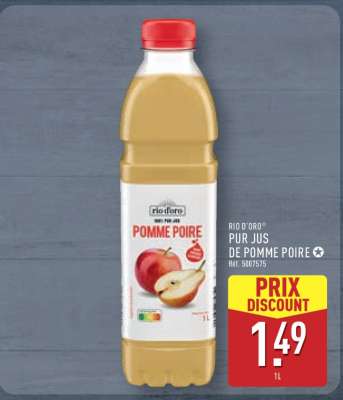 RIO D'ORO® PUR JUS DE POMME POIRE