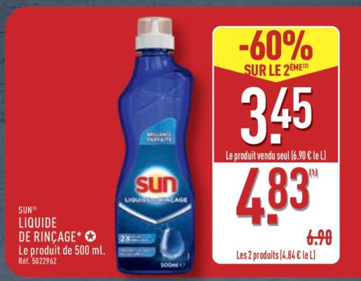 SUN LIQUIDE DE RINÇAGE