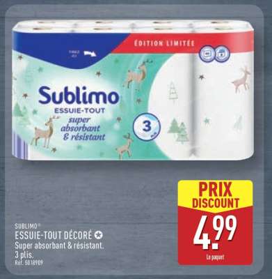 Sublimo Essuie-Tout Décoré