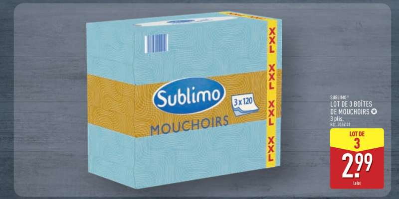 Sublimo Mouchoirs