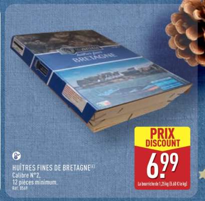 Huîtres Fines De Bretagne