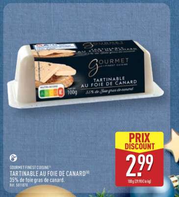 Tartinable au foie de canard