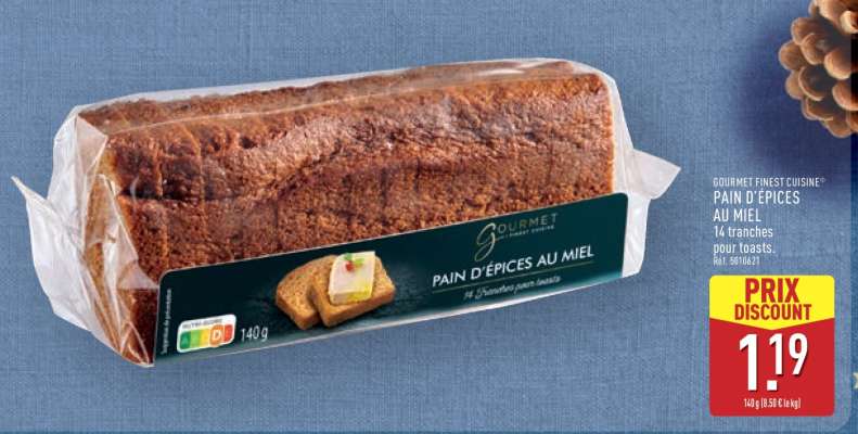 PAIN D'ÉPICES AU MIEL