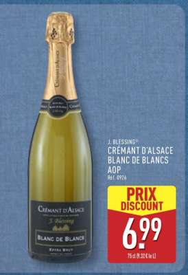J. Blessing Crémant d'Alsace Blanc de Blancs AOP