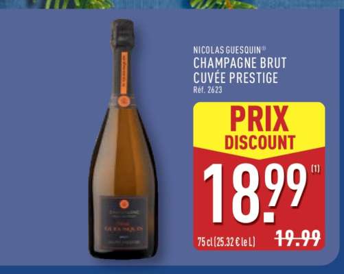 Nicolas Guesquin Champagne Brut Cuvée Prestige