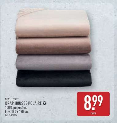NOVITESSE DRAP HOUSSE POLAIRE