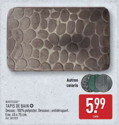 NOVITESSE TAPIS DE BAIN