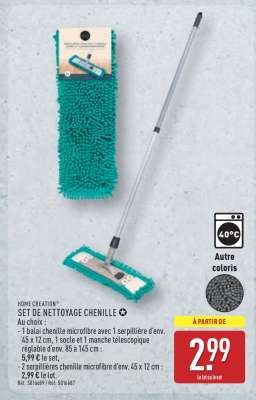SET DE NETTOYAGE CHENILLE