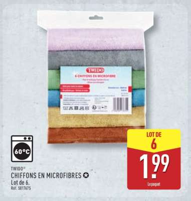 TWIDO® CHIFFONS EN MICROFIBRES