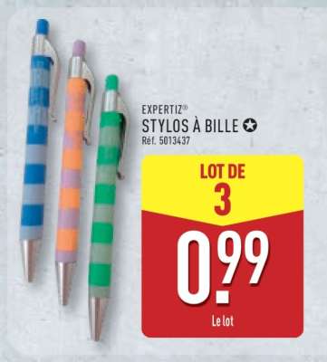 EXPERTIZ STYLOS À BILLE