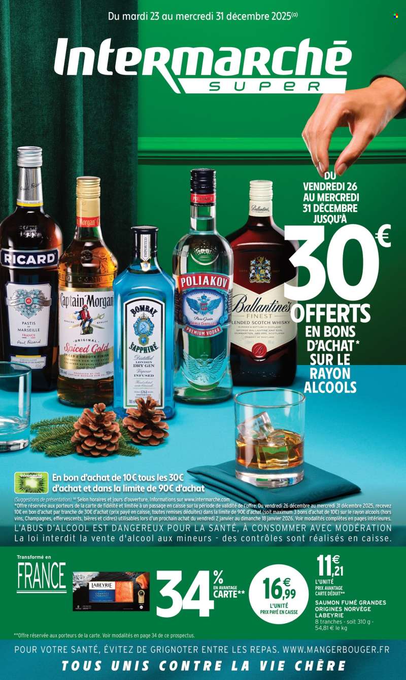 Catalogue Intermarché Super - 23/12/2025 - 31/12/2025.