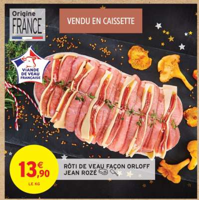 Rôti de veau façon Orloff Jean Rozé