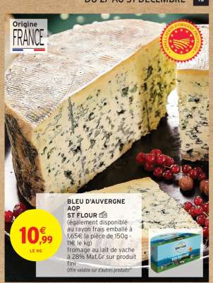 BLEU D’AUVERGNE AOP