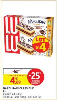 Napolitain Classique LU